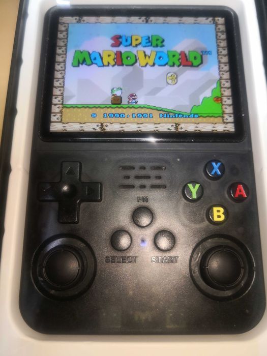 R36S Consola Retro Portátil + Caixa + Cartão 16GB