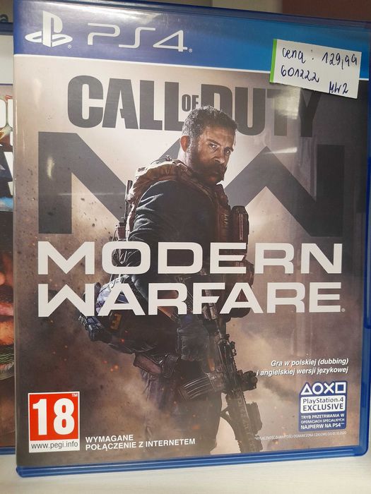 Call of duty modern warfare ps4, sklep Tychy