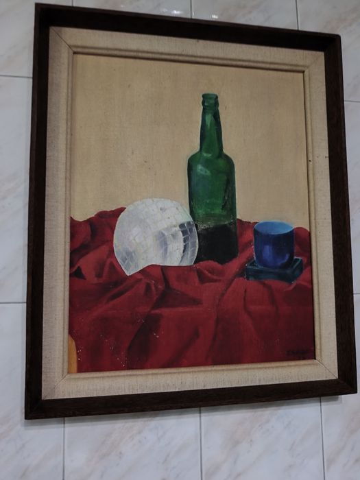 Quadro pintado á mão