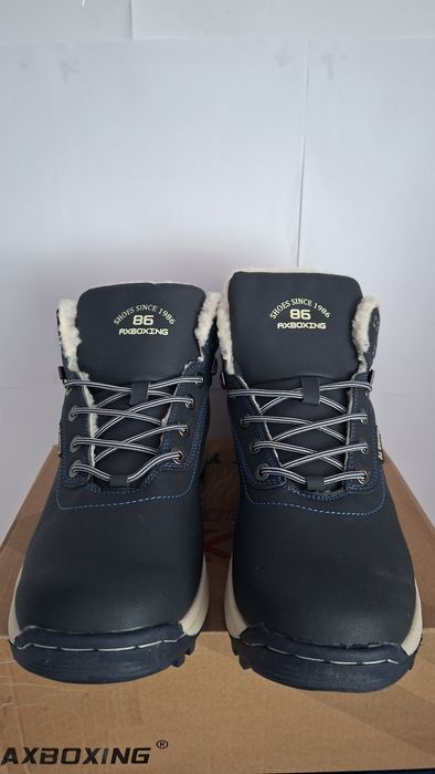 Buty nowe męskie ocieplane zimowe w modnej kolorystyce Rozmiar 45