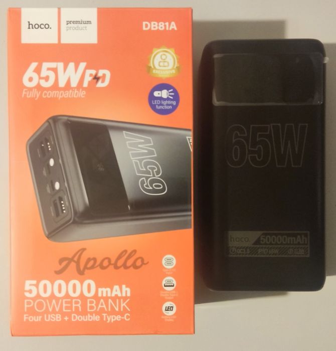 Power bank 50000mAh 65W HOCO DB81A