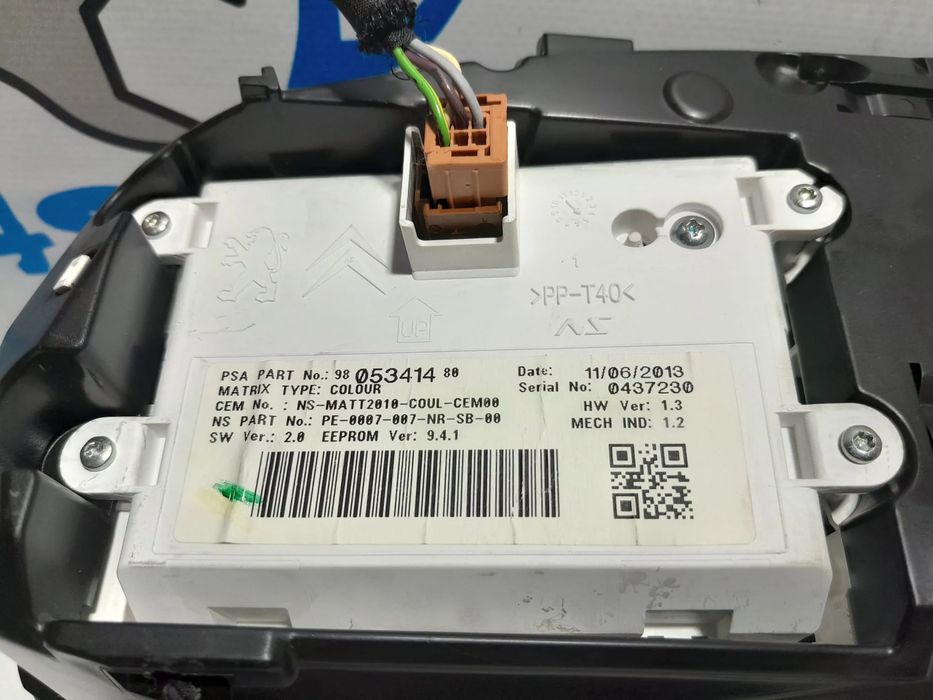 Quadrante Original Citroen DS5 9805341480 9805737180