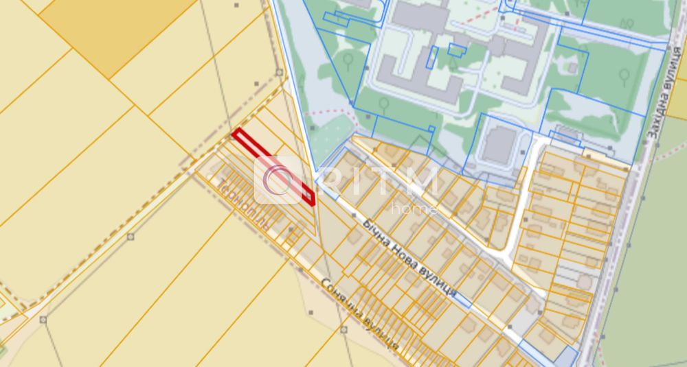 Продаються перспективні земельні ділянки  район вул. Тролейбусна.