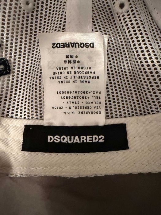 czapka ICON disquared2 trucker cap granatowa