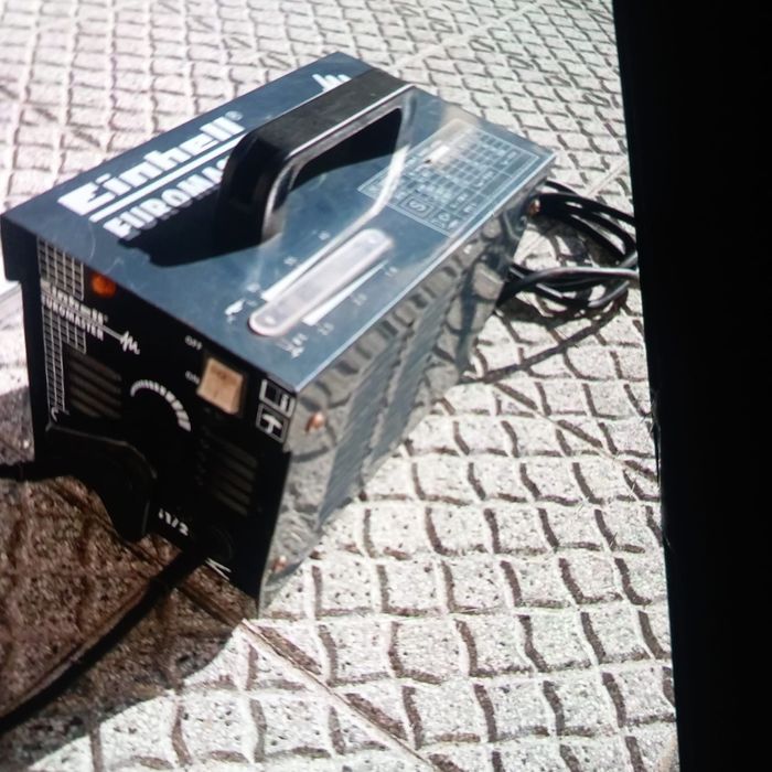 Aparelho de soldar  einhell eletrodos
