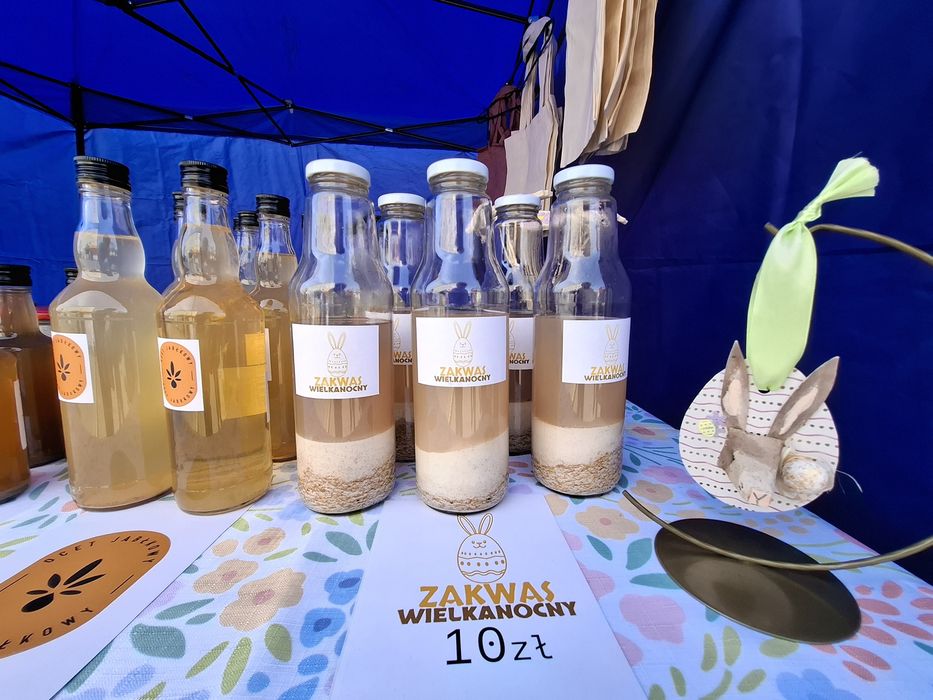 Jaroszowa Szama Zakwas żytni/gryczany 500 ml niepasteryzowany