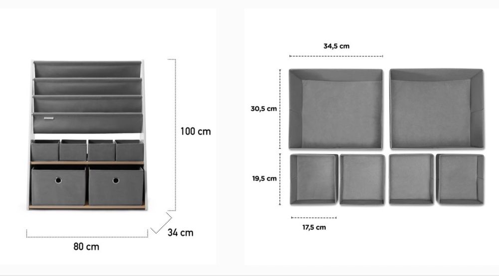 Biblioteczka kinderkraft racoon