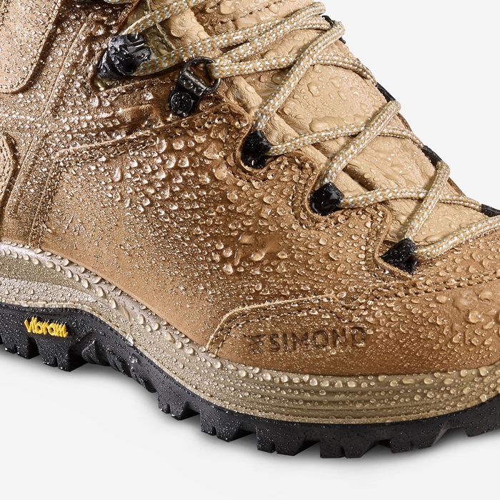 Botas de Trekking de couro impermeáveis Mulher Vibram MT500 Leather -