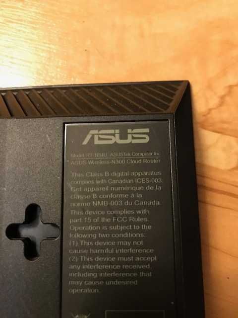 Роутер ASUS модель N14U
