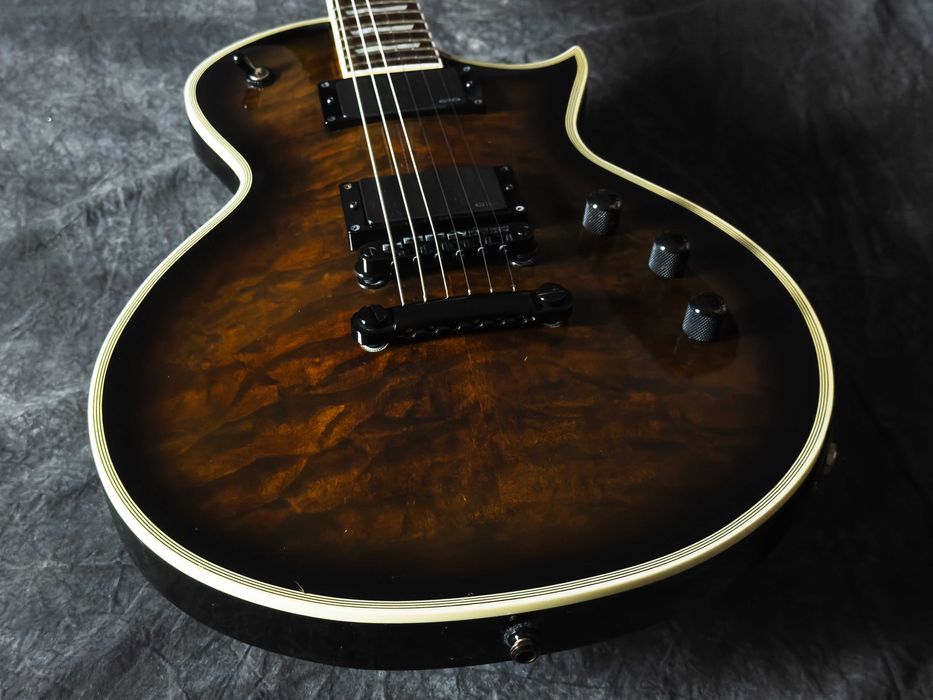 ESP E-II EC-QM Eclipse 2014 - Dark Brown Sunburst