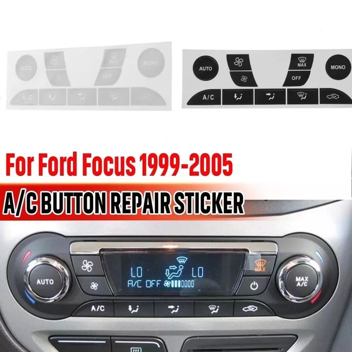 Kit reparação dos botões do climatizador  AC ford focus 1999 ate 2008