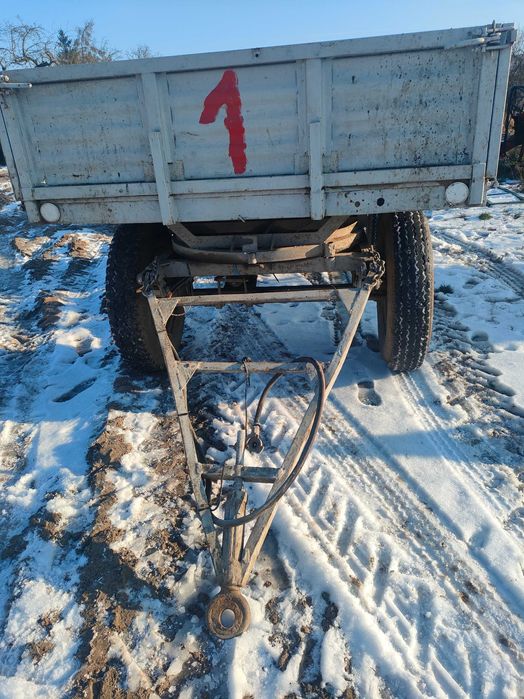 Przyczepa sztywna 3,5t stan bardzo dobry