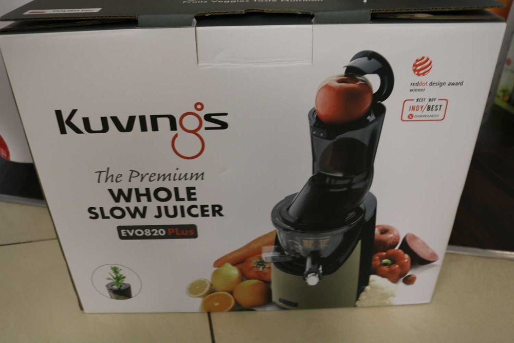 Kuvings Evo820 PLus Złota - wyciskarka wolnoobrotowa powystawowa