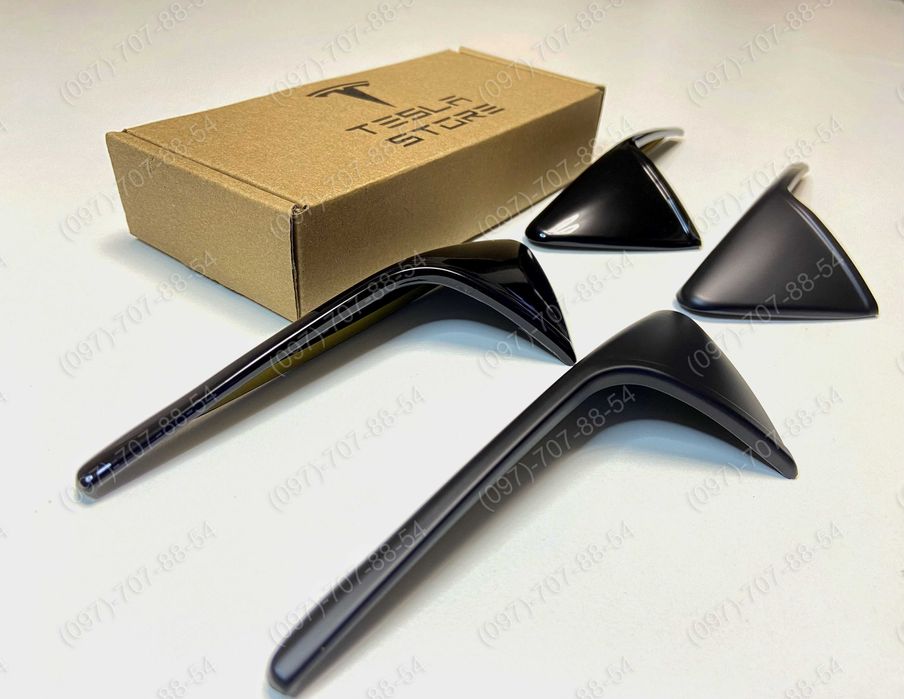 Накладки на дверні ручки, камери Tesla Model 3, Model Y