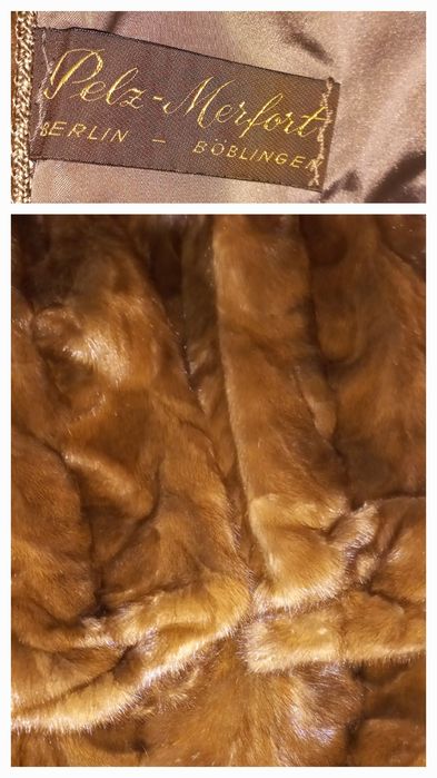 Шуба натуральна норкова довга, на XL - XXL