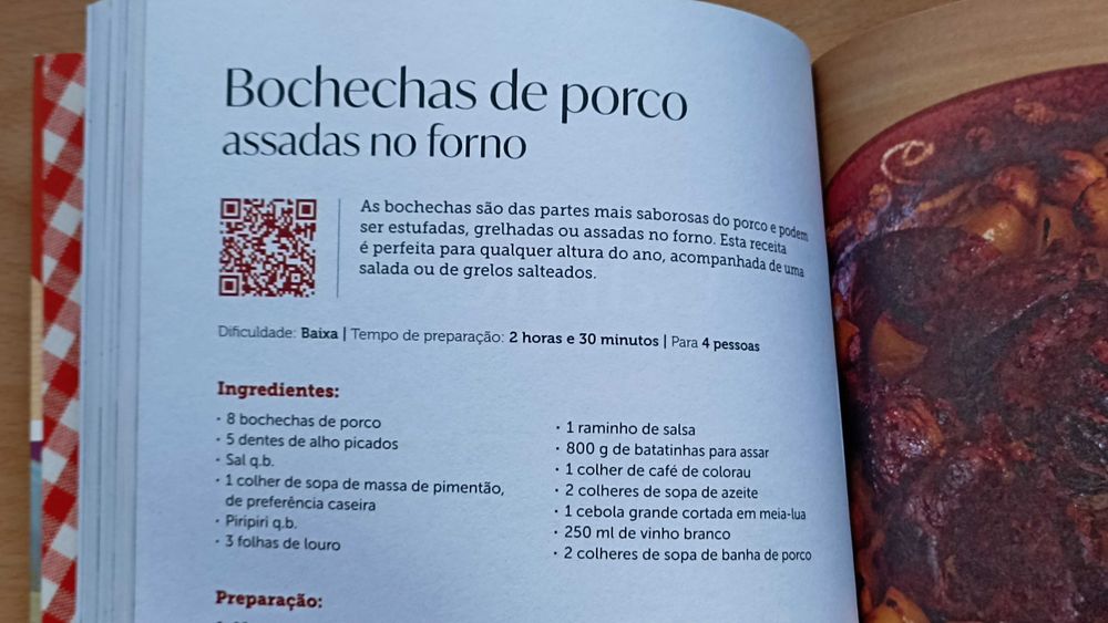 Livro de Receitas "Sabor Intenso" de Neuza Costa