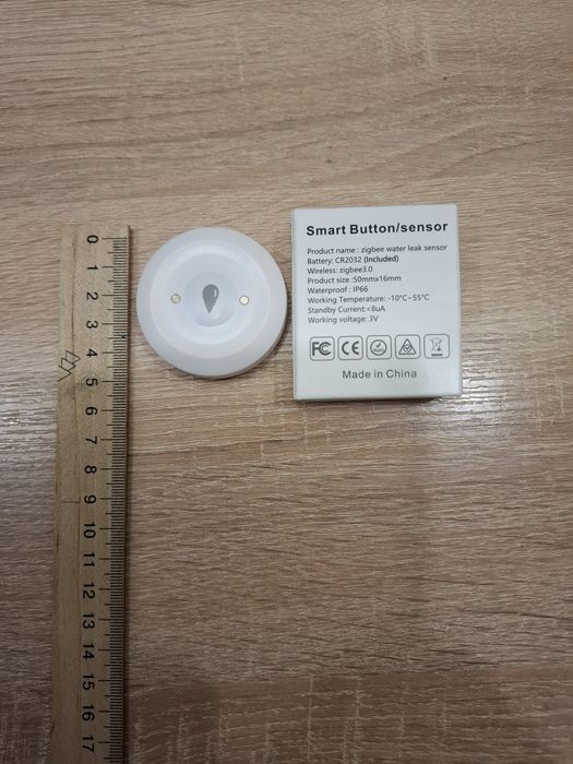 Розумний WiFi датчик протікання води Tuya Smart Life Антипотоп