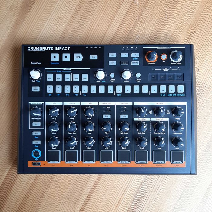 Потужний DAWless сетап: Korg Minilogue XD + Arturia DrumBrute impact + Novation Circuit tracks