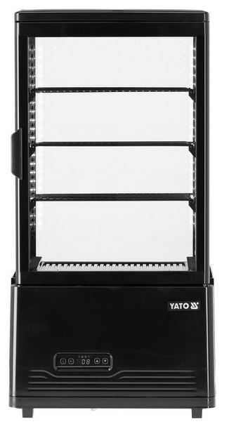 Witryna chłodnicza 69 l 46x41x90 cm czarna 70 Yato YG-05051