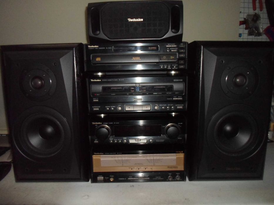 Продам легендарний блоковий Hi-Fi музичний центр Technics SE-CA10, стрілочні індикатори.