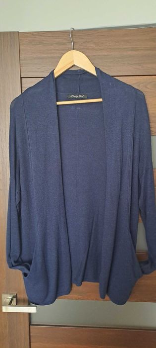 Granatowy sweter- kardigan Pretty Girl rozm. S