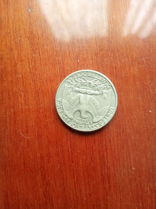Продам монету ЛІБЕРТІ ,25 центів