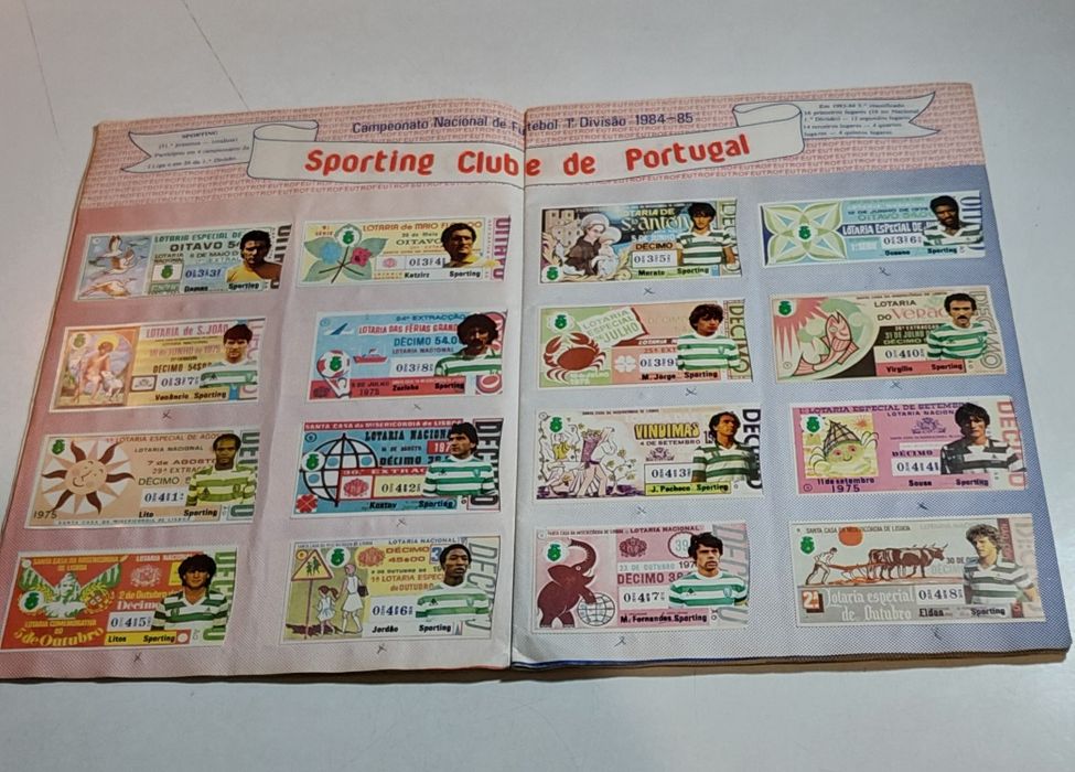 Troféu 84/85 (Mabilgráfica) | Caderneta Completa