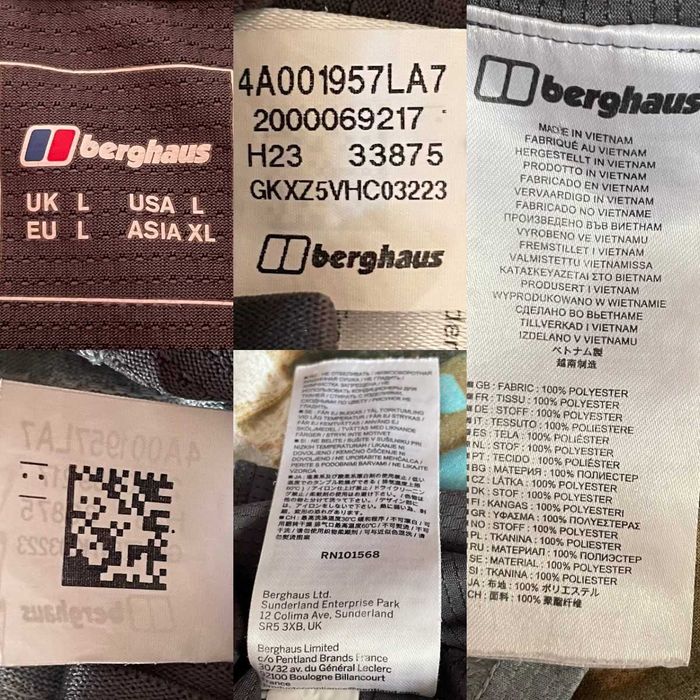 The North Face, Berghaus (L-XL) — Поло и футболки 3 шт / Оригинал