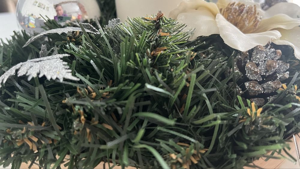 Різдвяний новорічний вінок