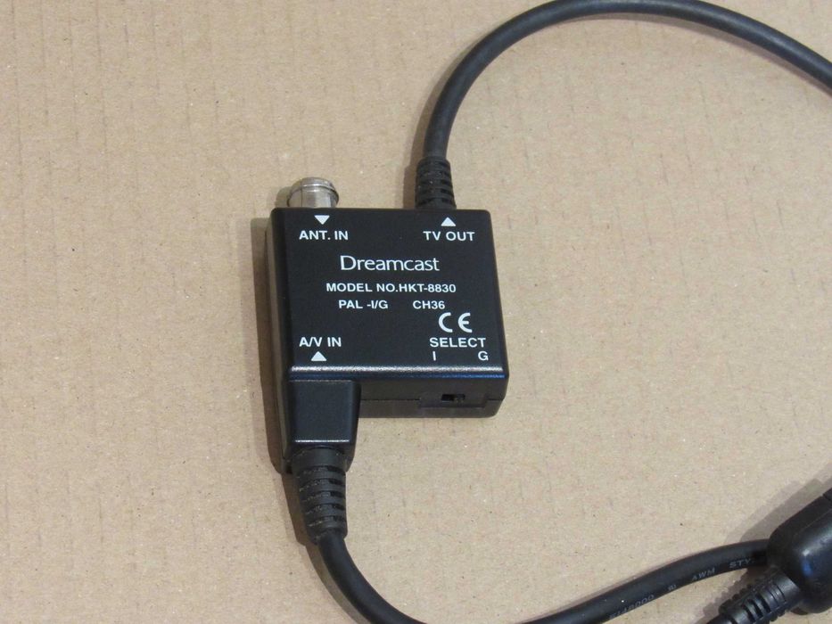 Cabo RF Sega Dreamcast HKT-8830 PAL I/G