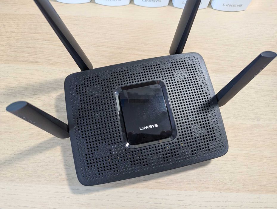 Роутер Mesh Linksys Velop MR9000 AС3000 три диапазон WiFi гиг гарантия