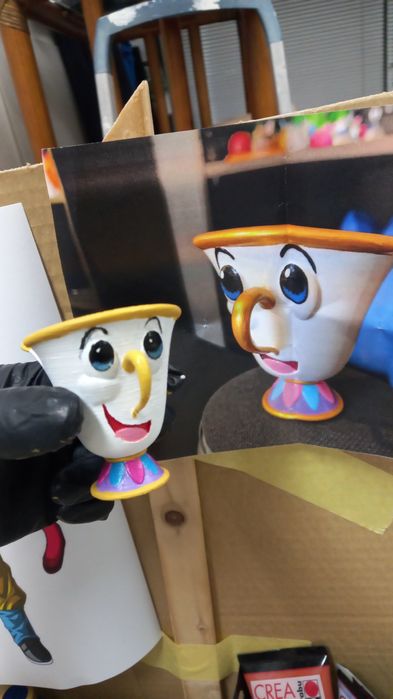 Figuras de ação impresso em 3D bonecos