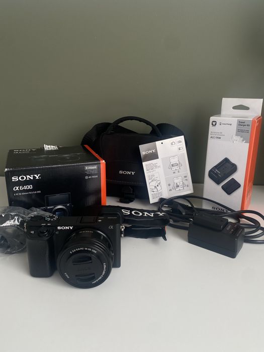 Sony Alpha a6400 + 16–50 OSS | przebieg 5 919 zdjęć