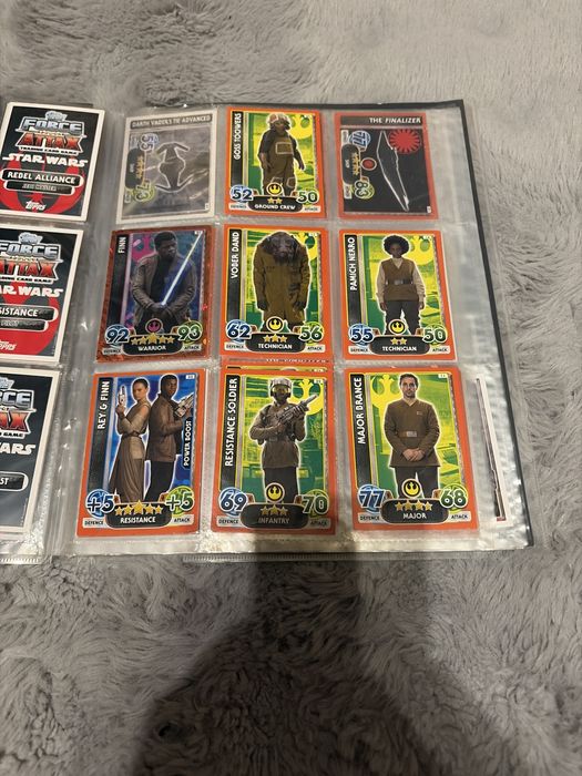 Album z kartami star wars