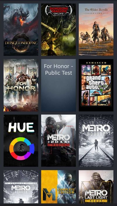 Аккаунт steam, багато популярних ігор