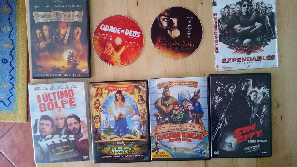 Lote de filmes DVD