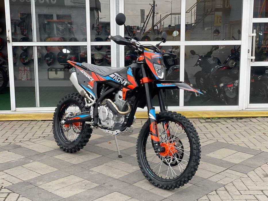 Оновлений KOVI ADVANCE 250 мотоцикл ендуро 2025