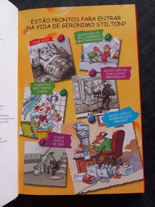 A Verdadeira História de Geronimo Stilton - NOVO