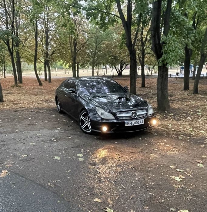 CLS-350-AMG черный салон !!!