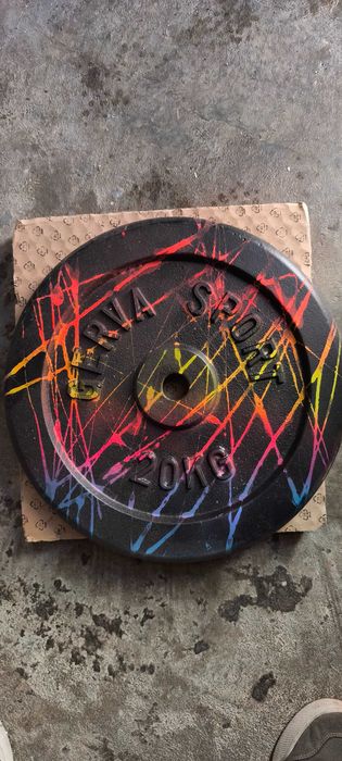 Pesos de musculação - Ferro