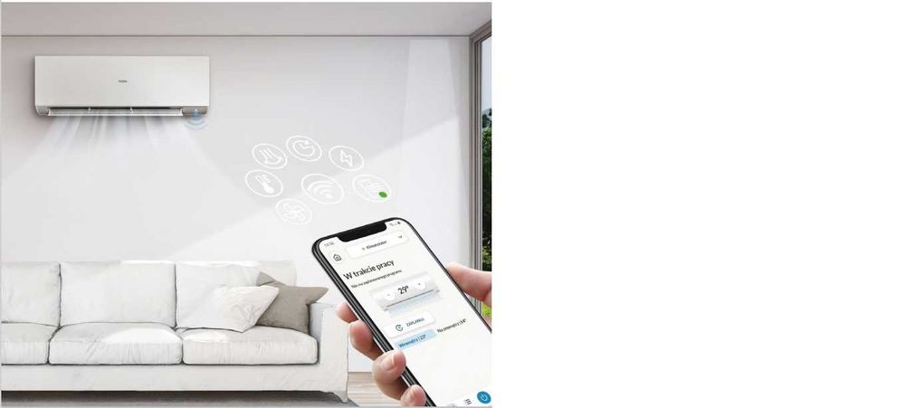 Klimatyzacja, Klimatyzator Rotenso, Gree, Kaisai...