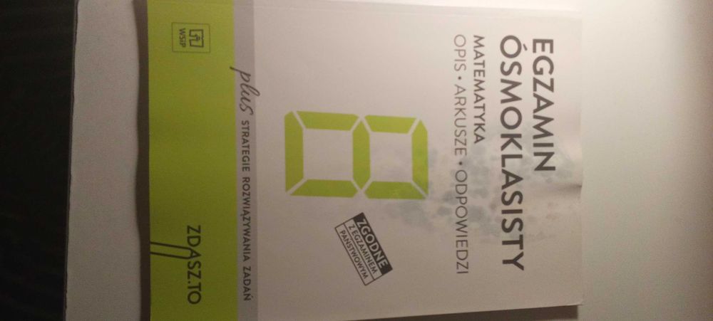 Egzamin ósmoklasisty matematyka arkusze WSiP