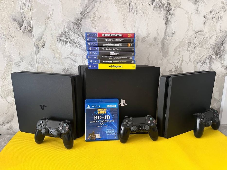 Playstation 4 Pro Slim  ігри диски
