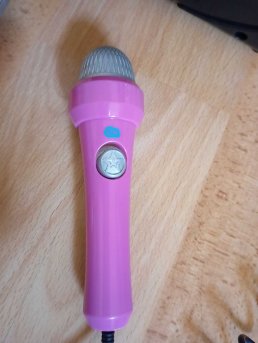 Karaoke para criança com 2 microfones