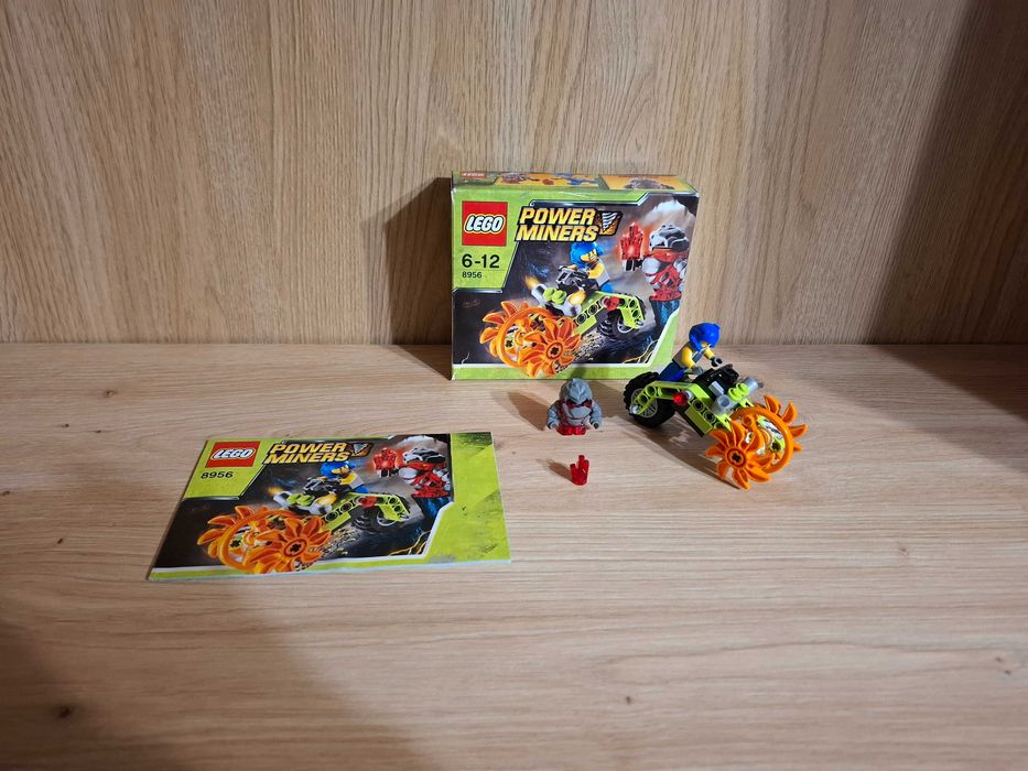 Lego Power Miners 8956 Kompletny, Instrukcja + Pudełko