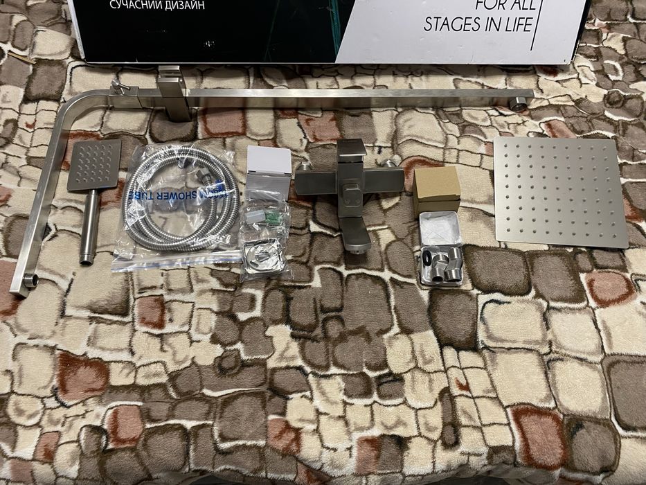 Змішувач ванноі кімнати FLEKO SS304