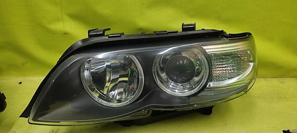 левая фара галоген BMW X5 E53 ліва фара БМВ Х5 Е53 Рестайл фара