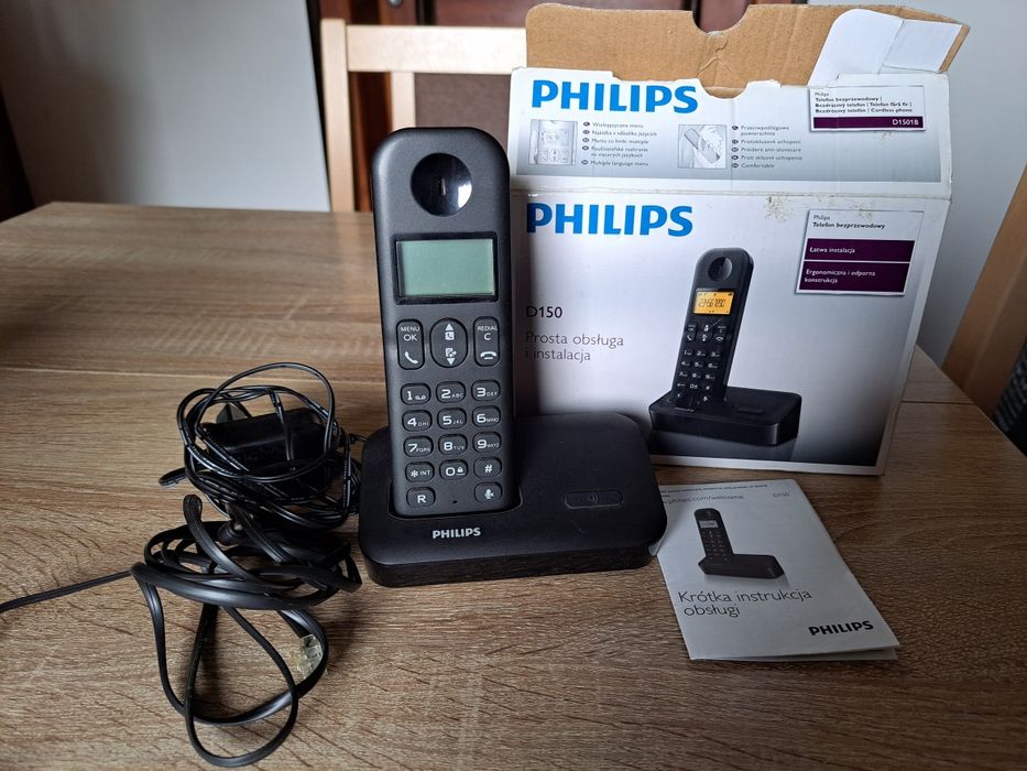 Telefon stacjonarny Philips D150