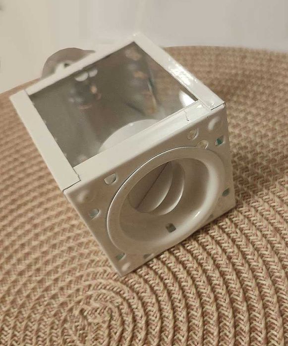 Белый декоративный подсвечник, фонарик для уютного вечера