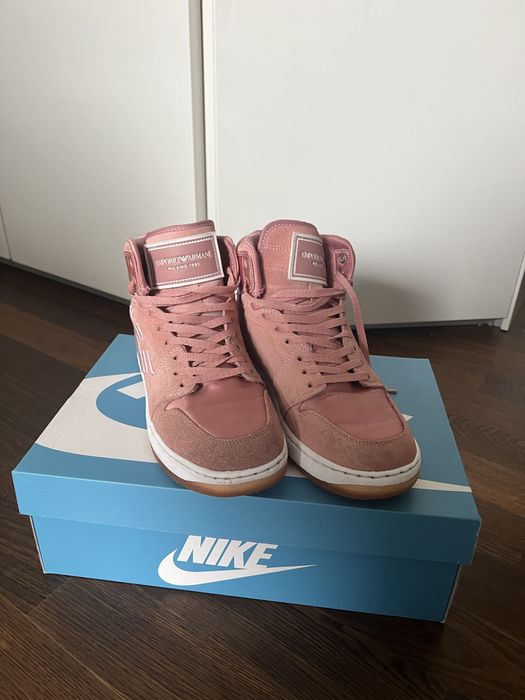 Кроссовки высокие Emporio Armani оригинал